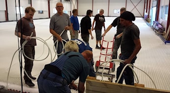 Stange-isen legges i fortfilm